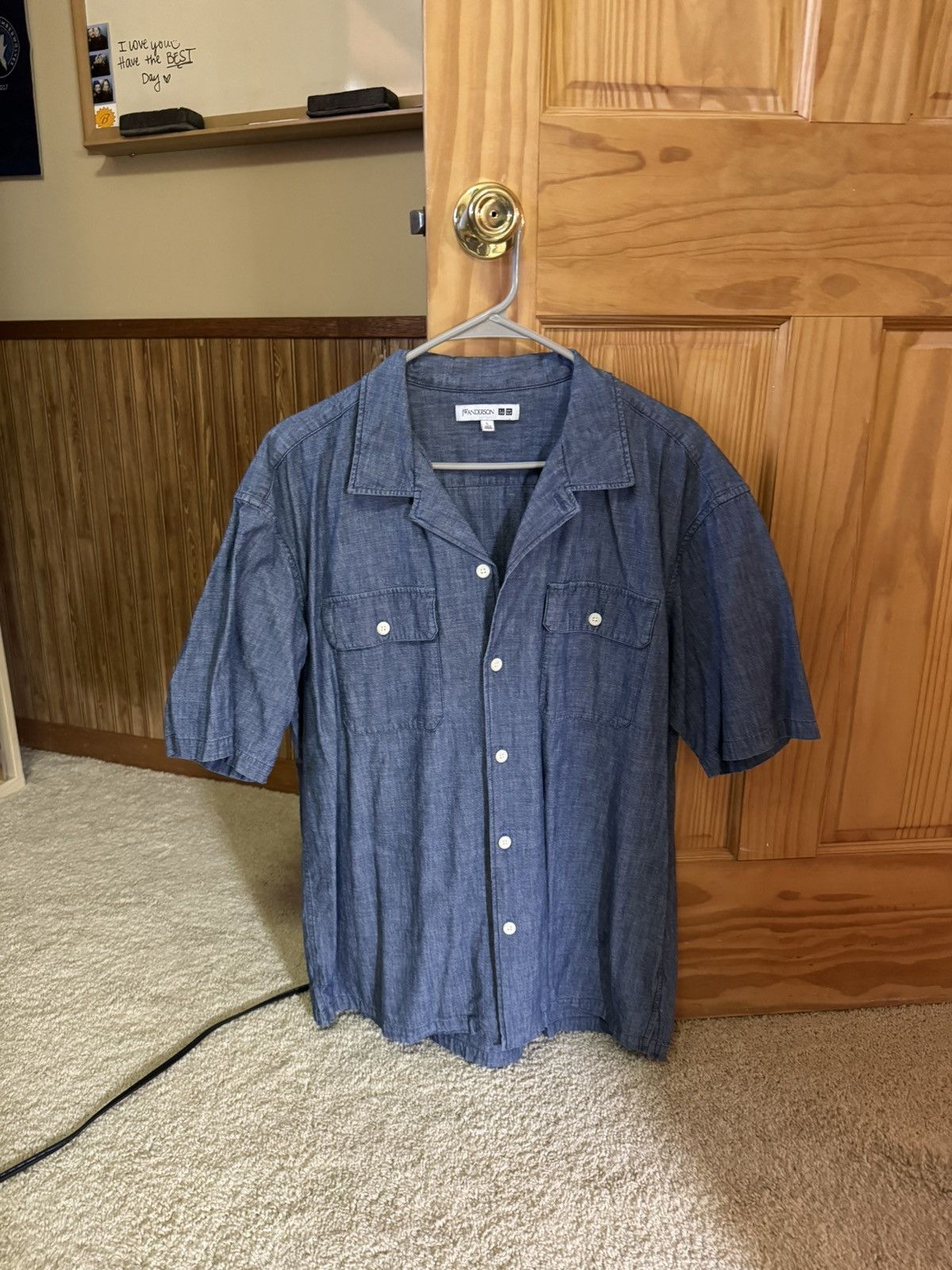 JW Anderson × Uniqlo JW Anderson x Uniqlo SS Camp Collar Button Up Size US L / EU 52-54 / 3 - 1 Preview