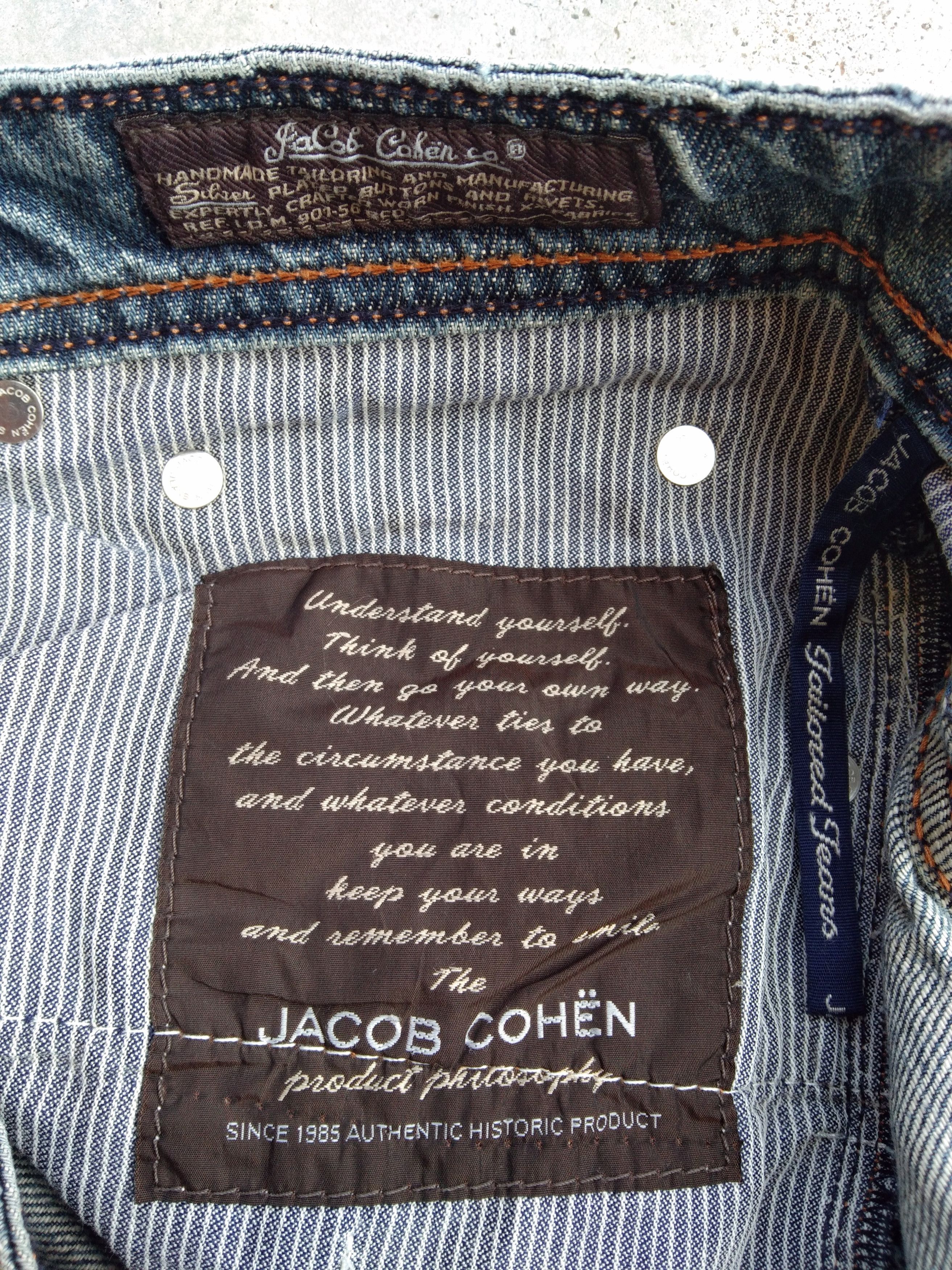 Jacob Cohen Jacob Cohen Jeans 'Rare Luxury Denim' Made In Italy 31x30 Size US 31 - 10 Thumbnail