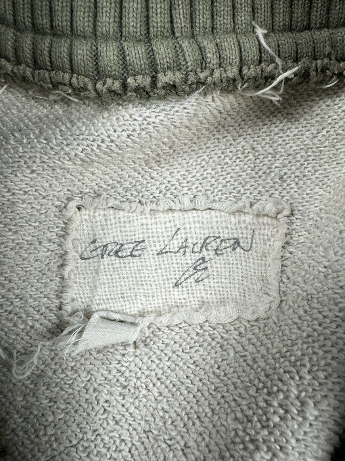 Greg Lauren 50/50 Army Denim High Tech Zip Size US L / EU 52-54 / 3 - 7 Thumbnail