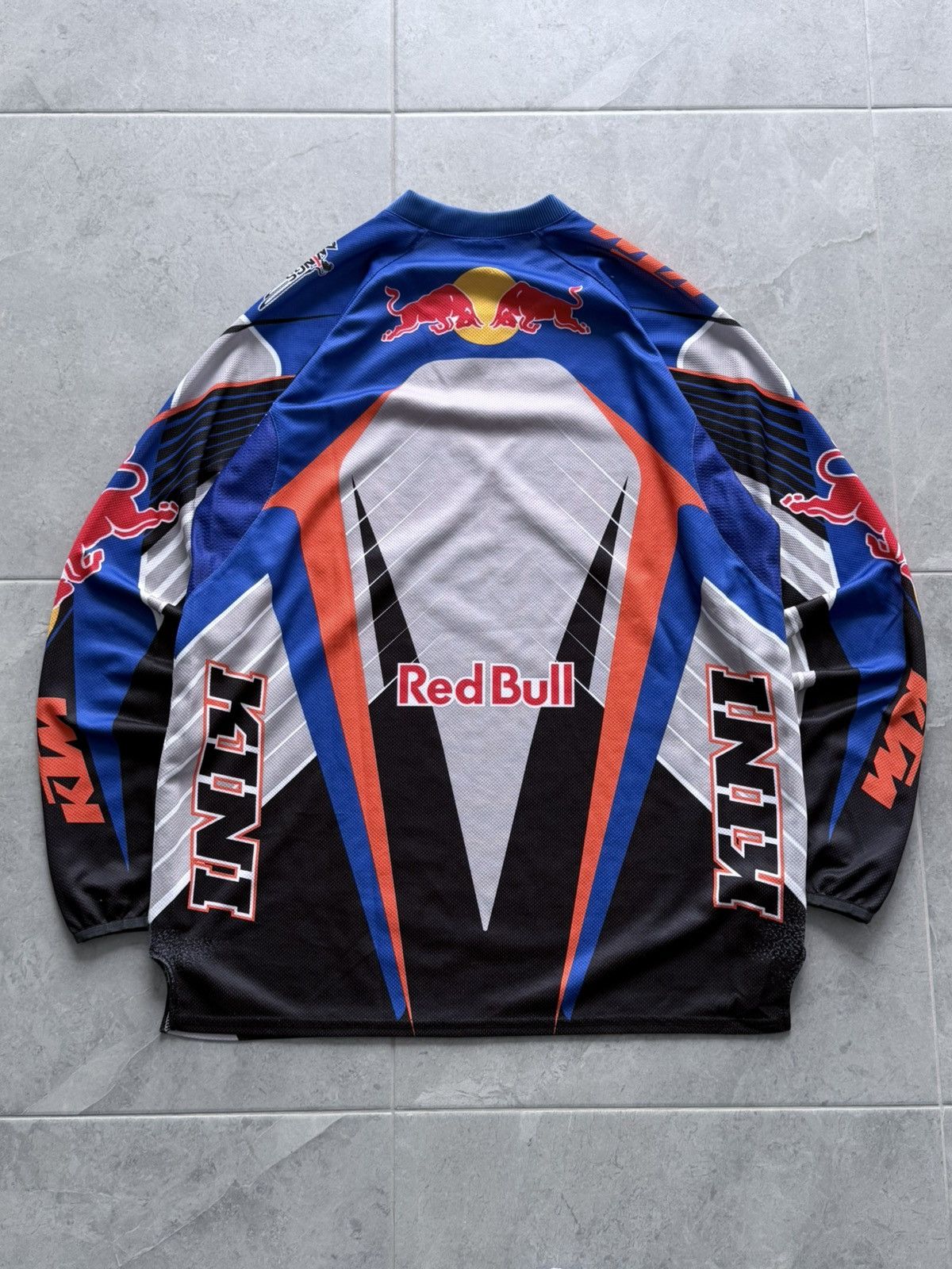 Red Bull Vintage Y2K Red Bull KTM Moto Jersey Size US XL / EU 56 / 4 - 5 Thumbnail