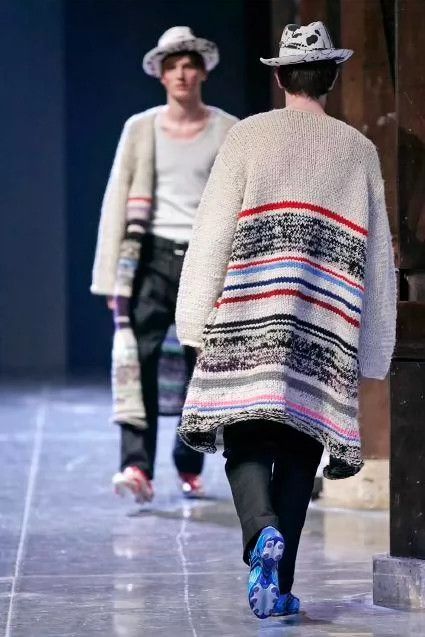 Yohji Yamamoto Yohji Yamamoto 2006AW Heavy Woven Wool Robe Jacket Size US L / EU 52-54 / 3 - 7 Thumbnail