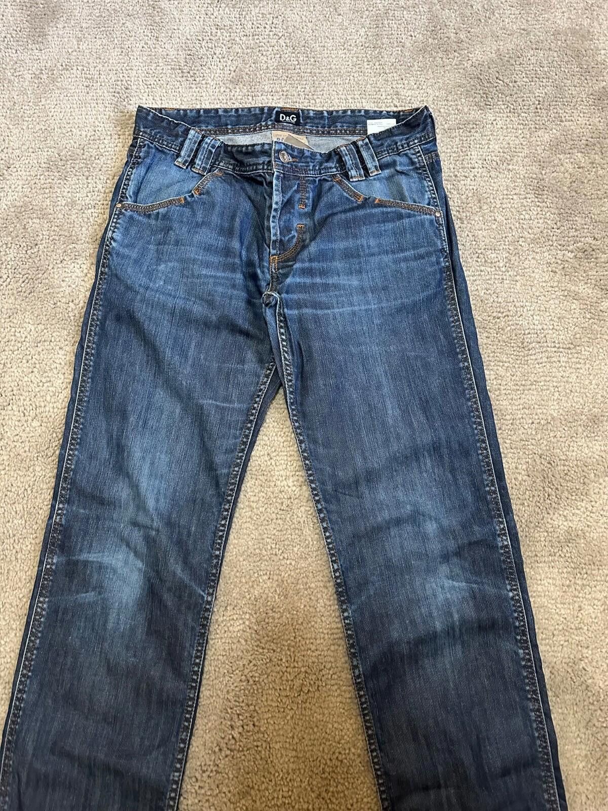 Dolce & Gabbana dolce gabbana denim jeans logo sz 33 Size US 33 - 8 Thumbnail