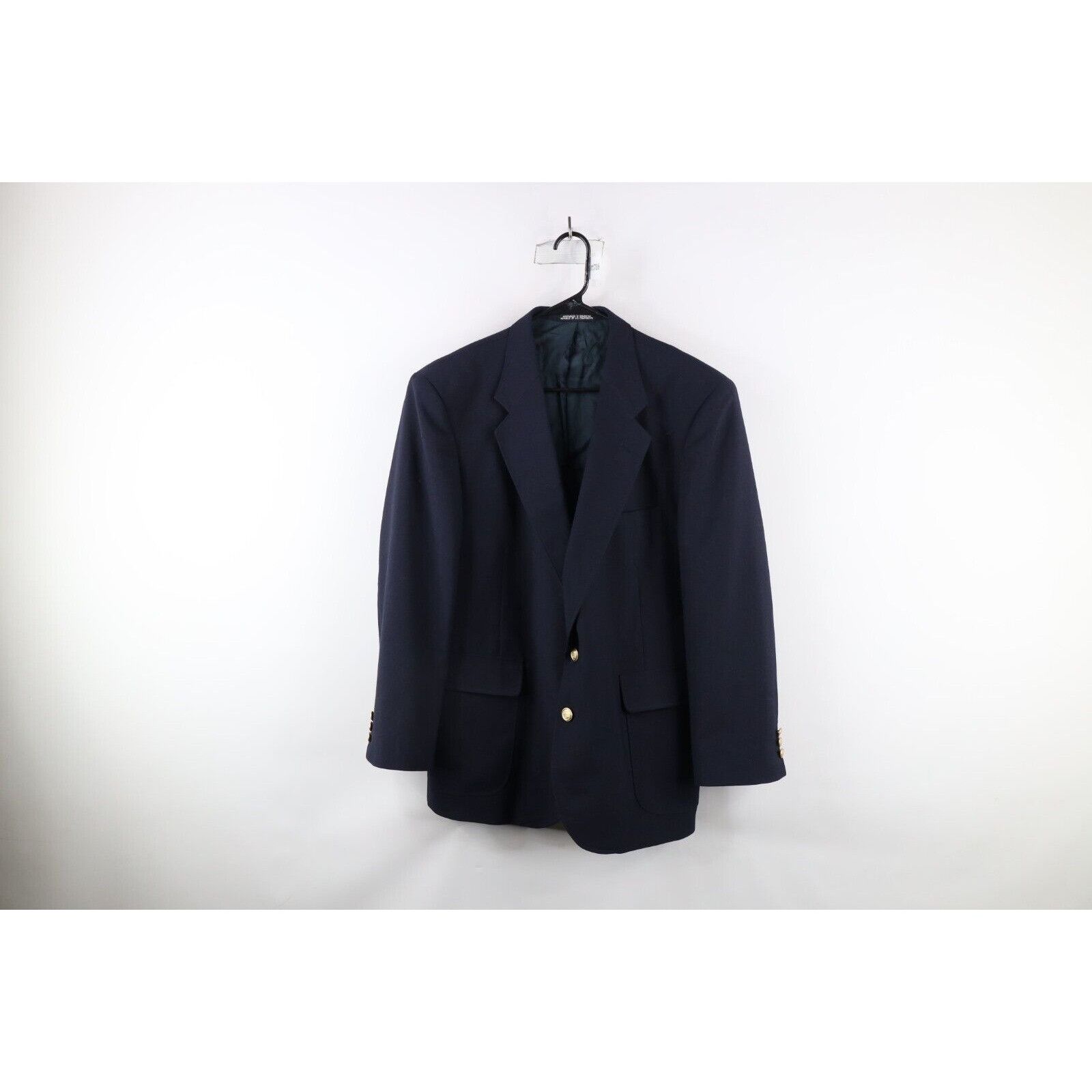 Vintage Vintage 90s Streetwear Mens 44S 2 Button Suit Coat Jacket Size US L / EU 52-54 / 3 - 1 Thumbnail
