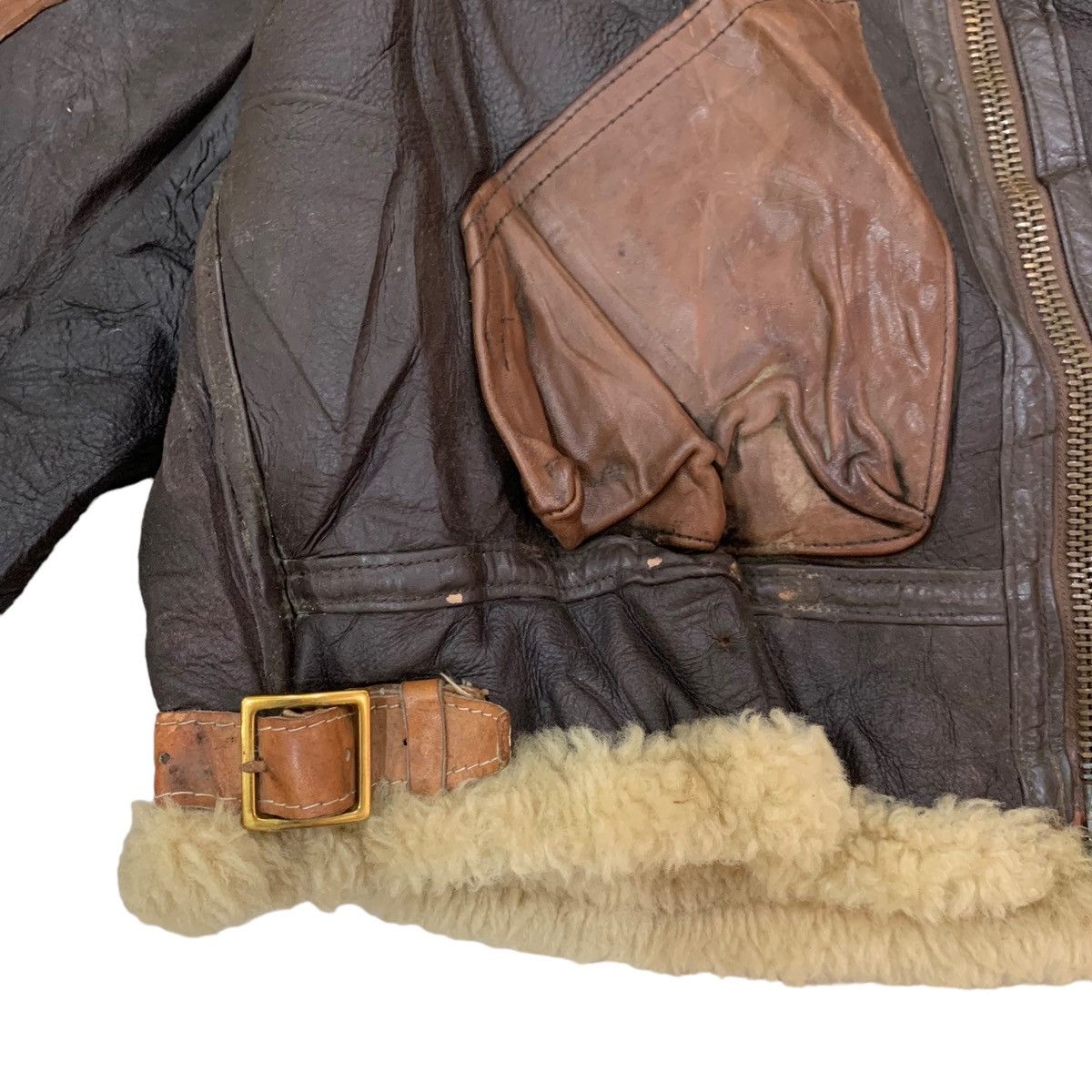 Willis & Geiger 🔥Willis & Geiger Type B3 Shearling Sheepskin Leather Jacket Size US M / EU 48-50 / 2 - 13 Thumbnail