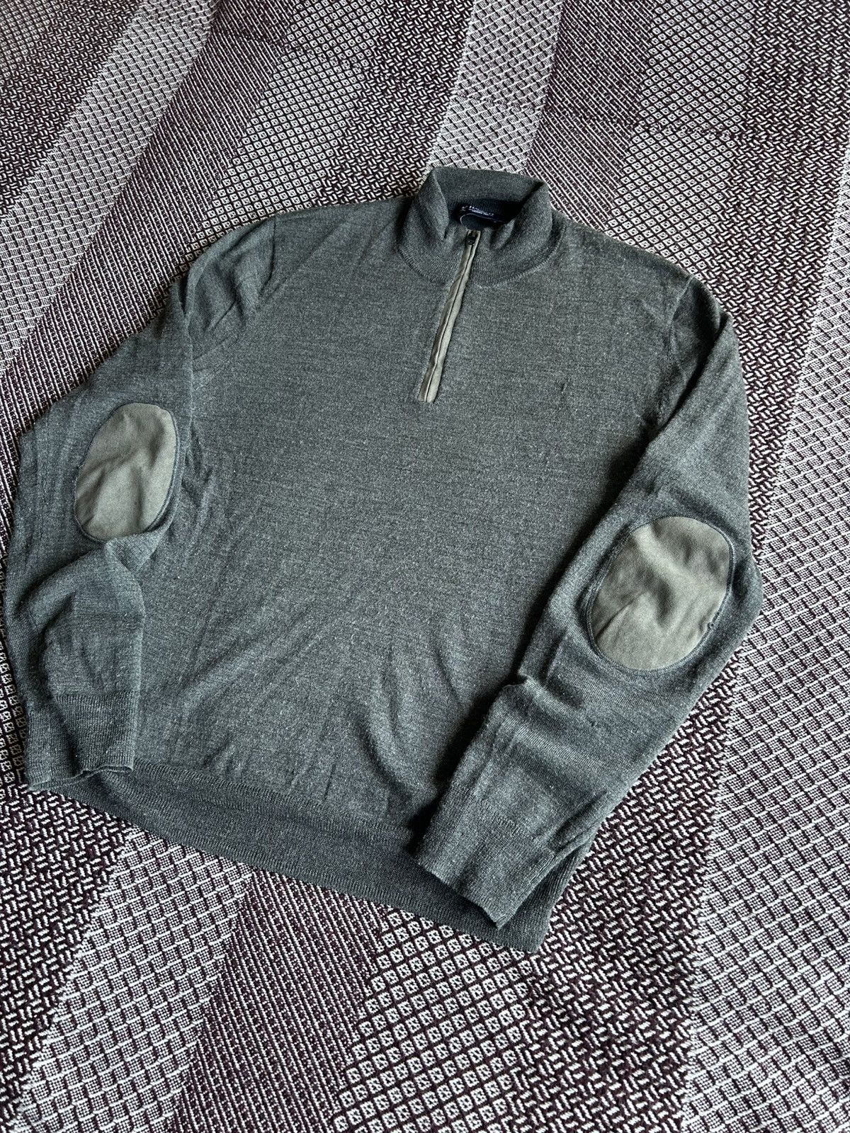 Hackett Hackett London Merino Silk & Wool Sweater Mens Size M Size US M / EU 48-50 / 2 - 2 Thumbnail