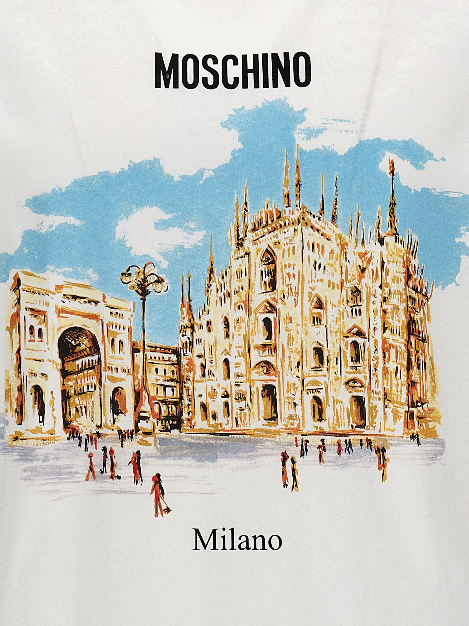 Moschino Trompe-l'œil print T-shirt Size US L / EU 52-54 / 3 - 1 Thumbnail