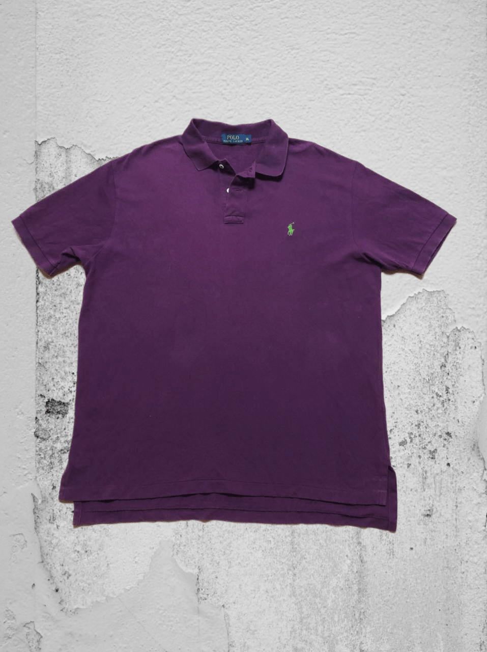 Polo Ralph Lauren Vintage Polo Ralph Lauren T-shirt purple logo Y2K Size US XL / EU 56 / 4 - 1 Thumbnail