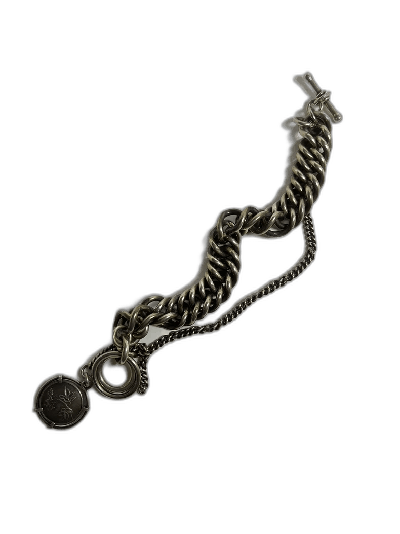 Ann Demeulemeester Silver Chain Bracelet