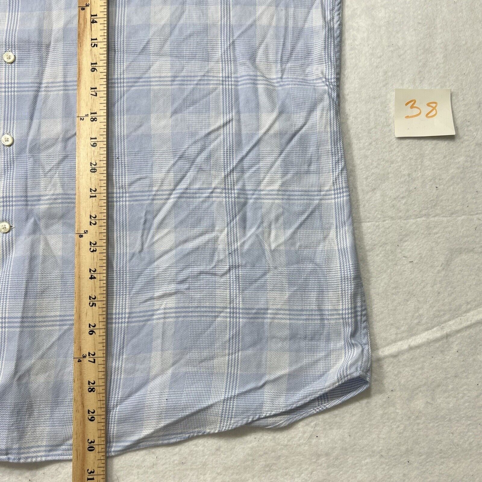 Tommy Bahama Tommy Bahama Blue & White Plaid Striped Button Down Shirt Size US XL / EU 56 / 4 - 8 Thumbnail
