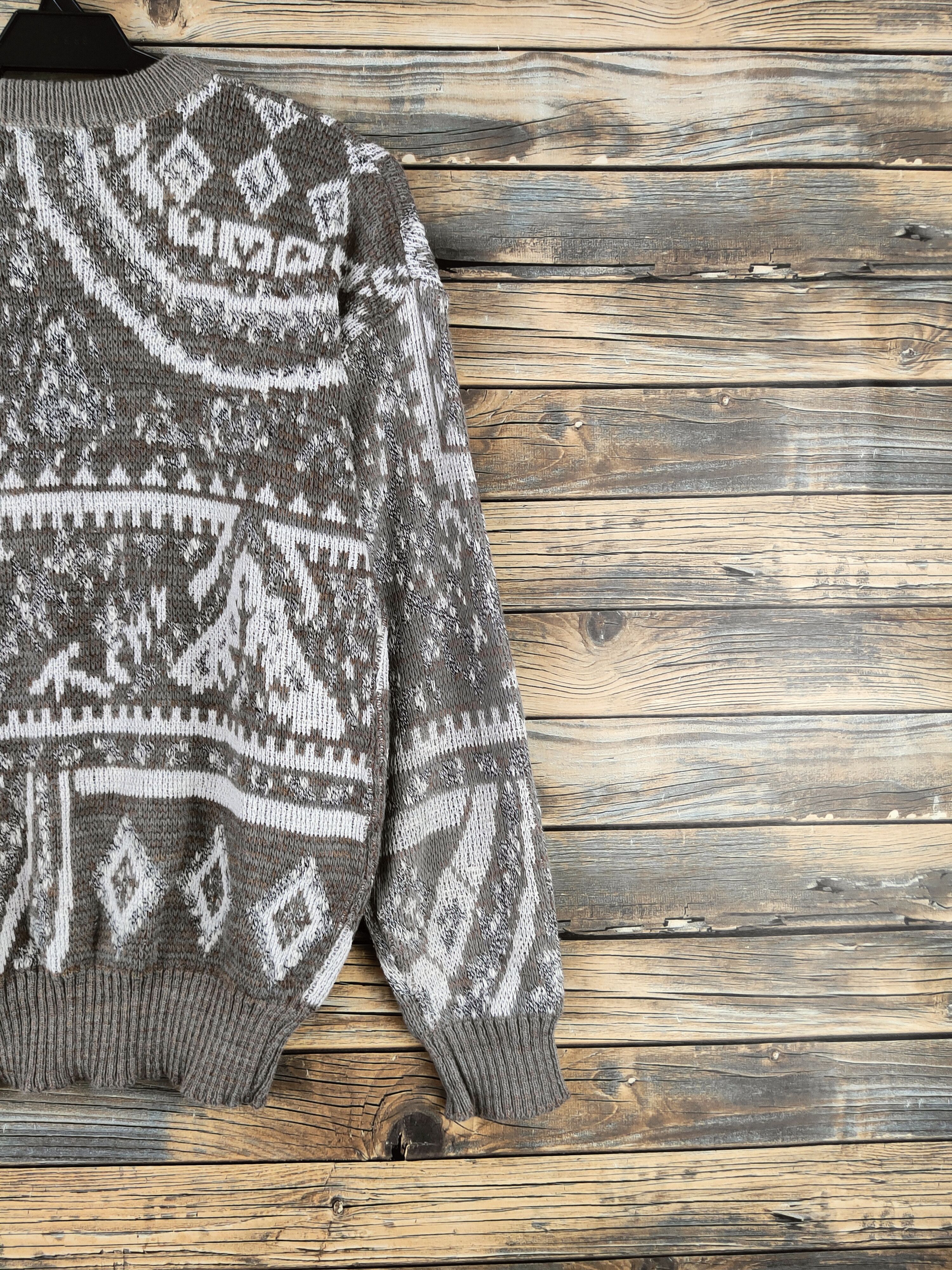 Japanese Brand DL Julia Valentino Gray Knitwear Sweatshirt #46-850 Size US M / EU 48-50 / 2 - 9 Thumbnail