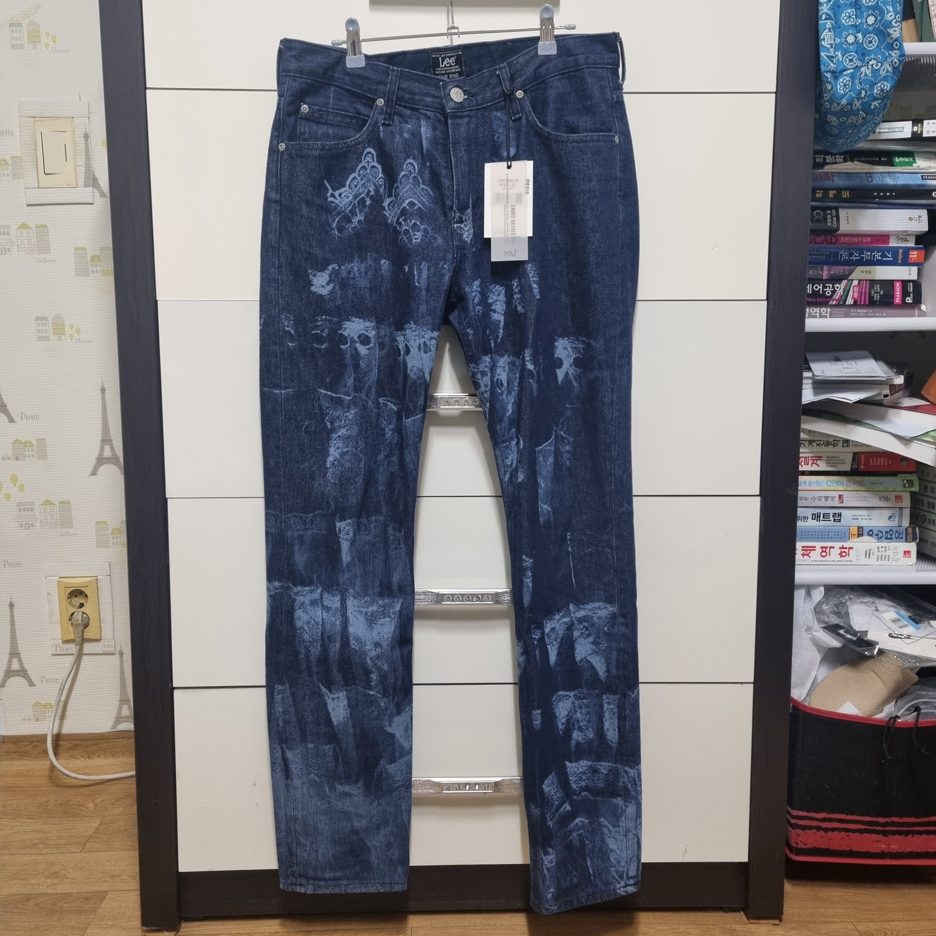 LEE FOR STEFAN COOKE 20AW RIDER JEANS 32