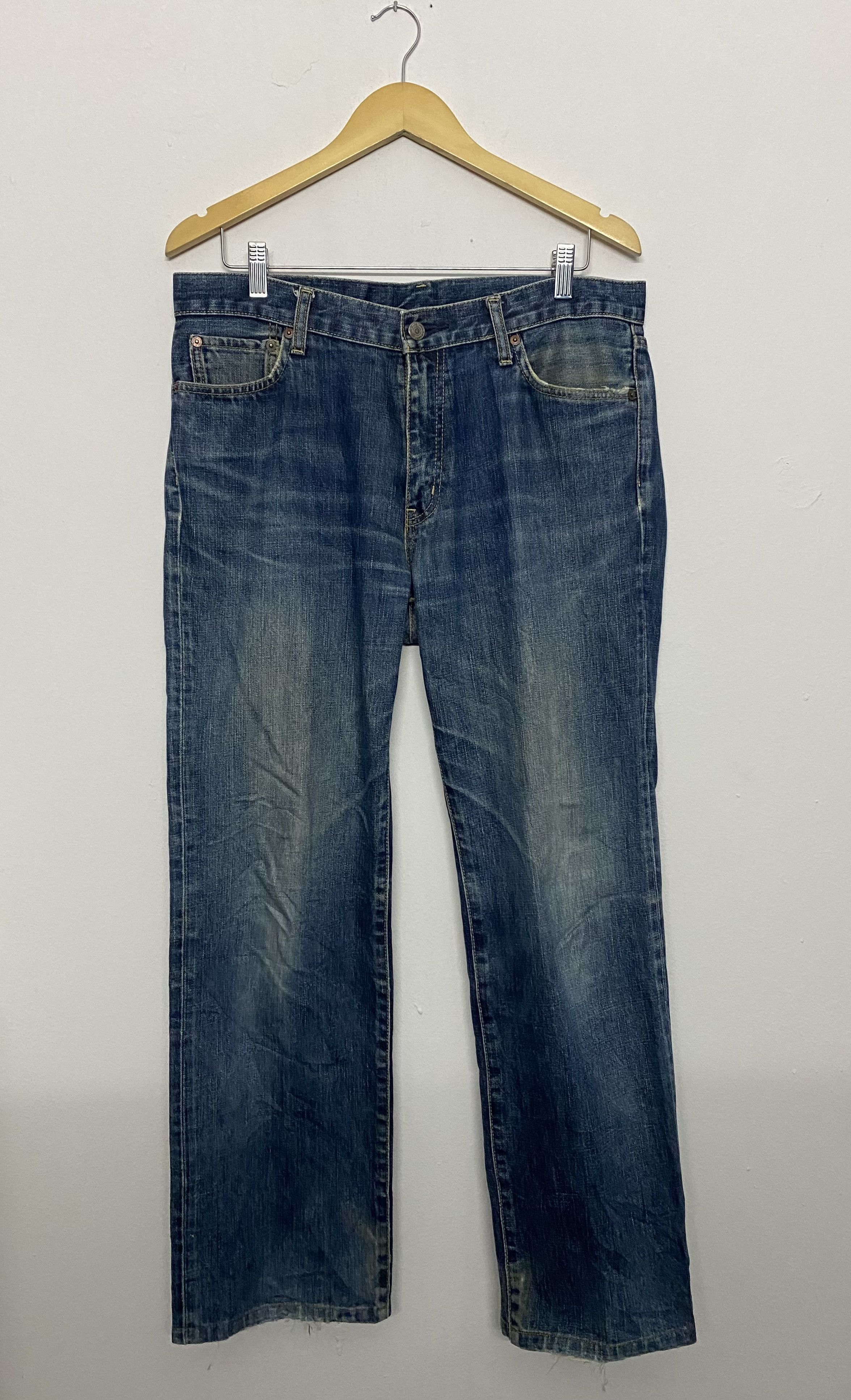 Uniqlo Vtg Uniqlo S002 Japan Jeans Size US 34 / EU 50 - 1 Thumbnail