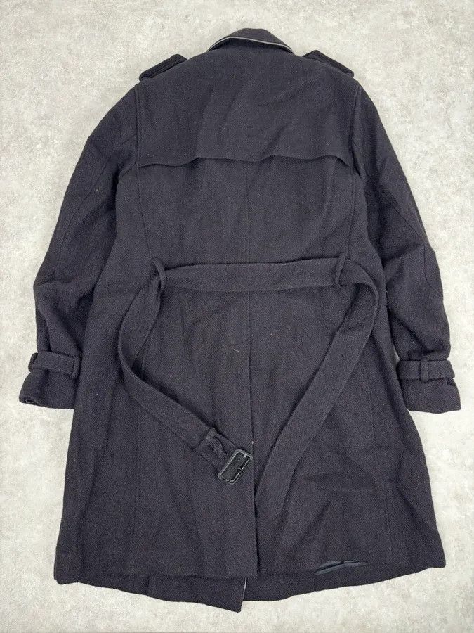 Miu Miu AW2005 Miu Miu Black Wool Double-Breasted Trench Coat Size US M / EU 48-50 / 2 - 6 Thumbnail