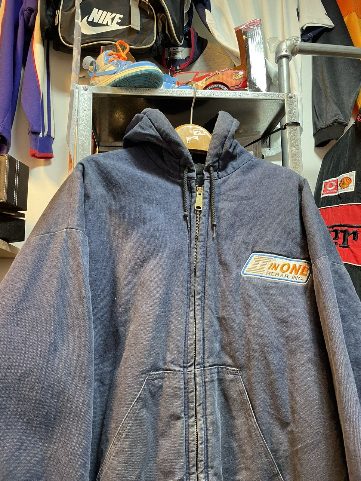 Carhartt Vintage Carhartt Hoodie Jacket Size US L / EU 52-54 / 3 - 2 Thumbnail