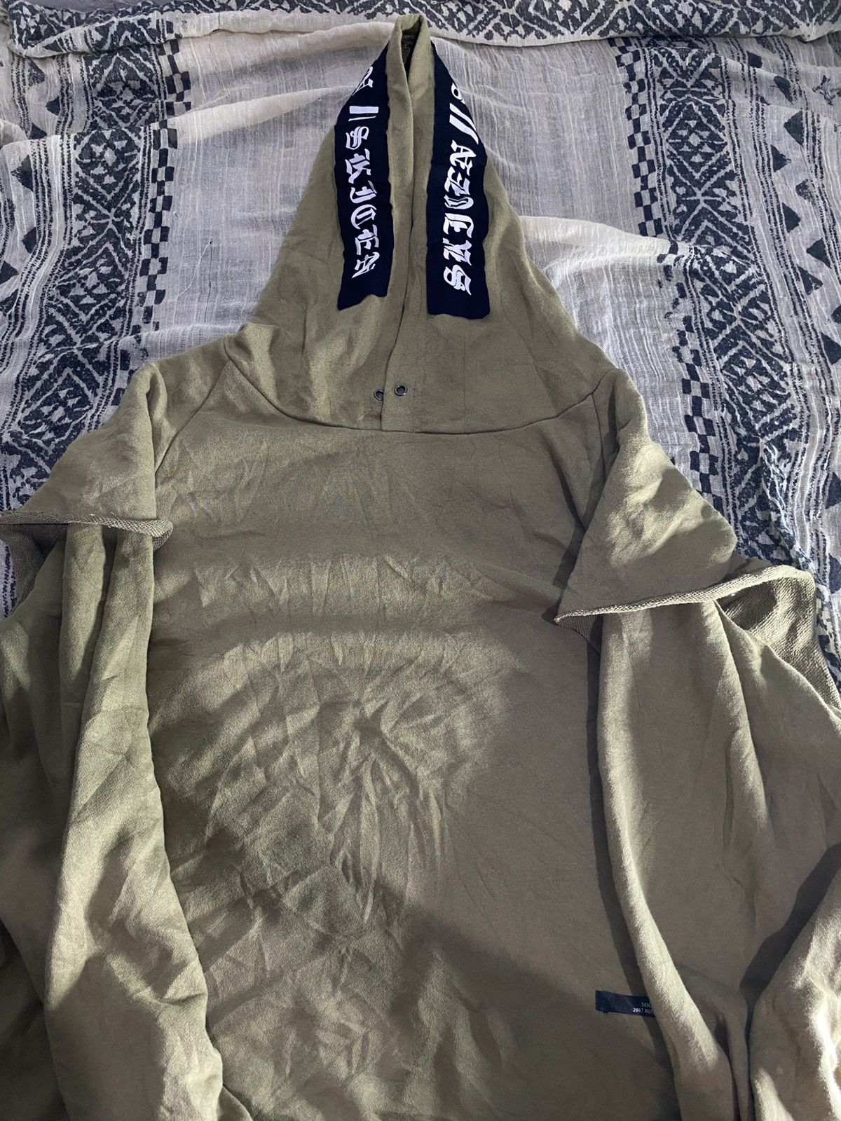 Other Ss17 now trend distressed oversizes double layers hoodie Size US XL / EU 56 / 4 - 5 Thumbnail