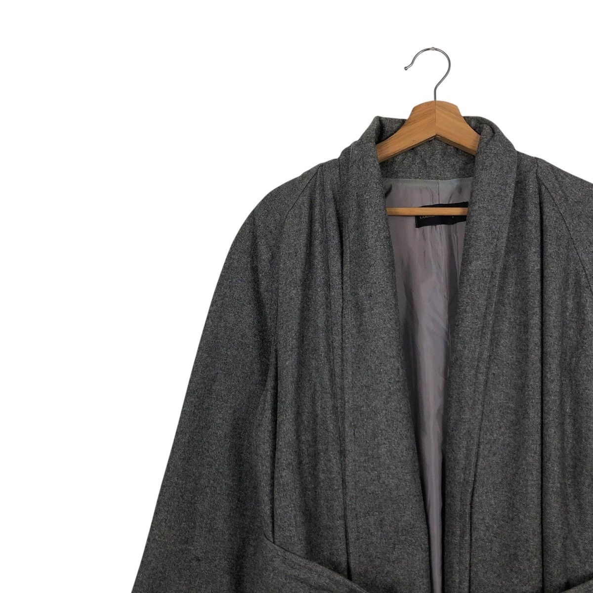 Comme des Garcons 🔥VINTAGE 80’s RUNWAY LONG JACKET COMME DES GARCONS WOOL Size US M / EU 48-50 / 2 - 9 Thumbnail