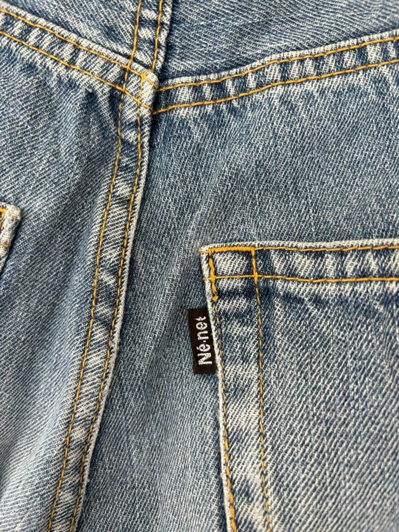 Issey Miyake VTG Issey Miyake Ne Net Denim Pant Cat PatchWork Design Size US 36 / EU 52 - 14 Thumbnail