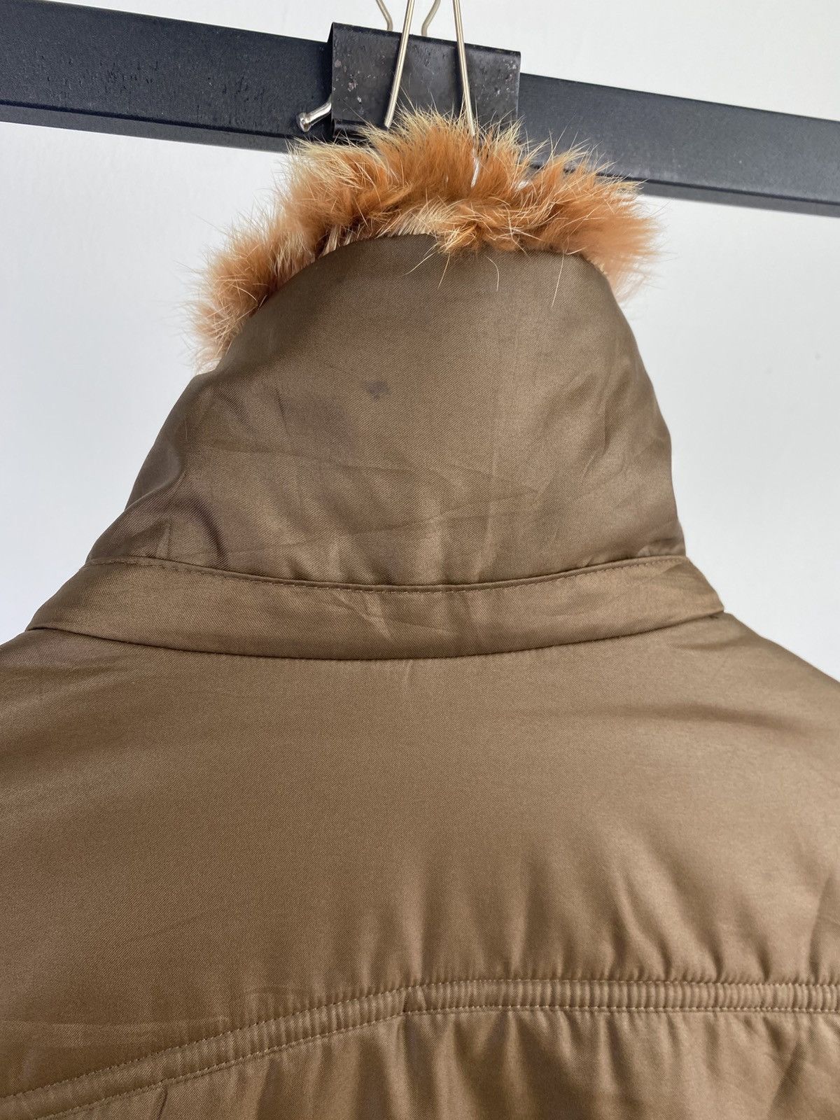 Japanese Brand 2000’s semanticdesign Fur Trimmed Collar Nylon Jacket Size US L / EU 52-54 / 3 - 8 Thumbnail
