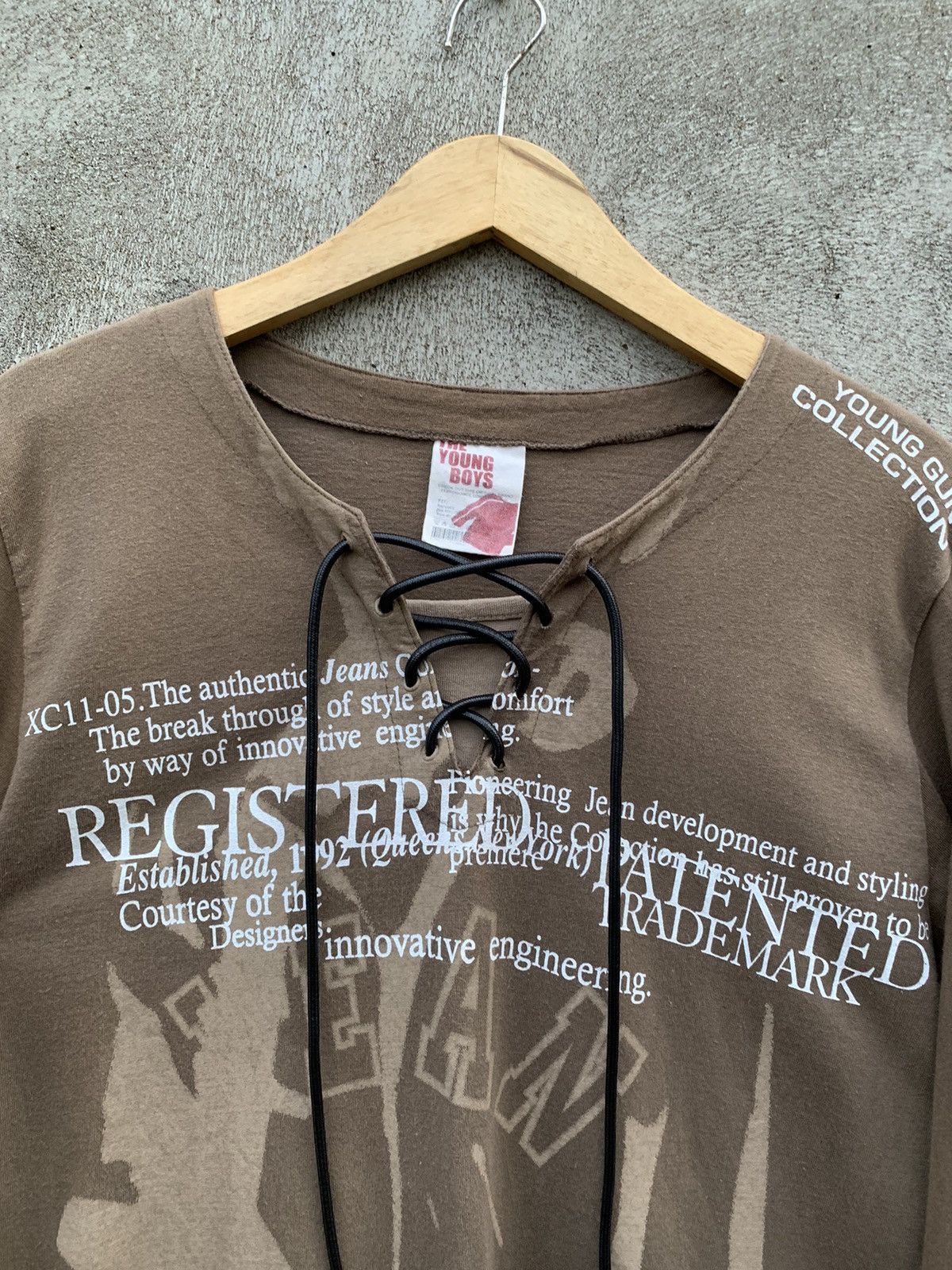 If Six Was Nine The Young Boys laces up double layer poem punk style Size US L / EU 52-54 / 3 - 2 Thumbnail