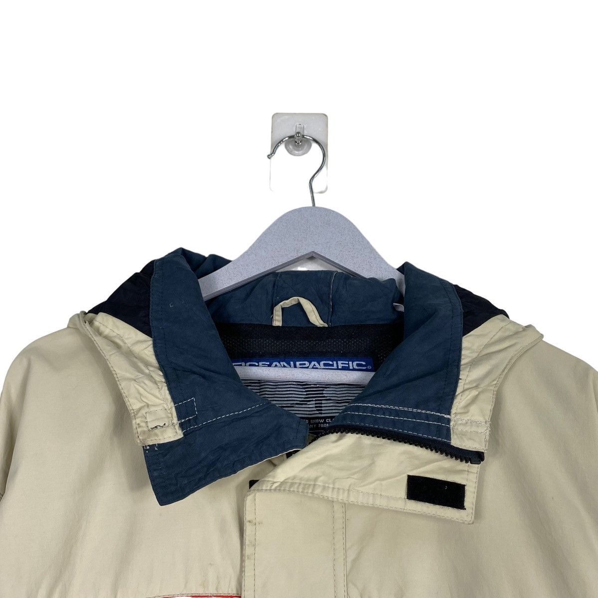 Billabong × Ocean Pacific × Quiksilver Vintage 90s Ocean Pacific Hoodies Jacket Size US L / EU 52-54 / 3 - 5 Thumbnail