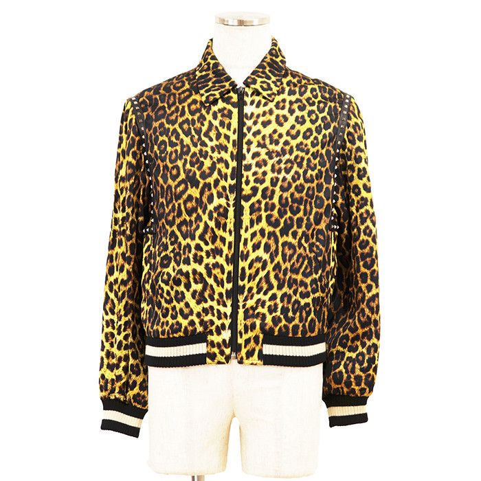Yves Saint Laurent Yves Saint Laurent Saint Laurent Paris Rayon Blouson Textile Outerwear DUTY FREE for USA Size ONE SIZE - 1 Thumbnail