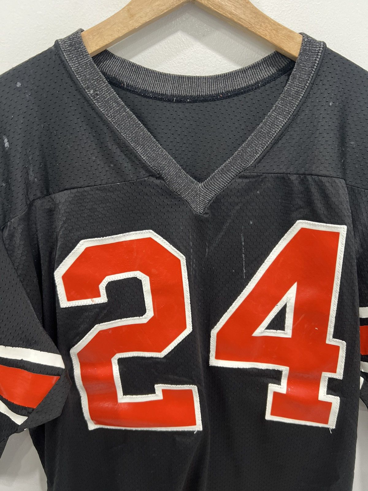 Vintage Vintage Rawlings Thrashed Football Jersey shirt panthers Size US M / EU 48-50 / 2 - 3 Thumbnail