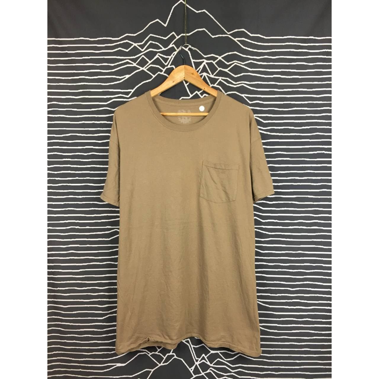 Fruit Of The Loom × Vintage Fruit Of The Loom Plain Blank Essentials Pocket Tee Size US XXL / EU 58 / 5 - 2 Thumbnail