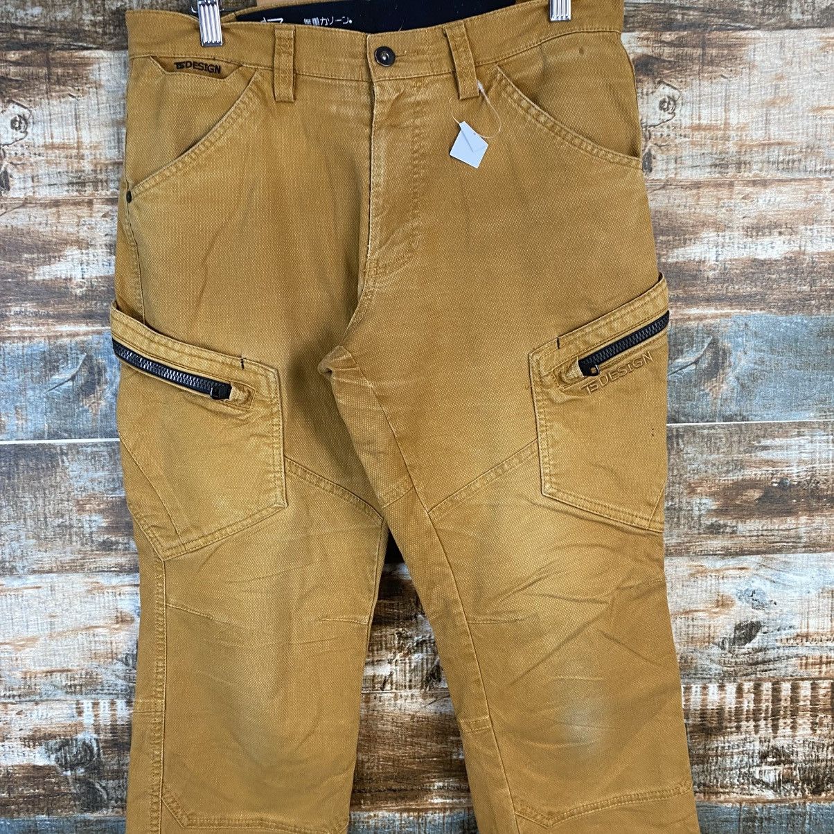 Japanese Brand DL TS Design Beige Cargo Multipocket Pants #C1003 Size US 30 / EU 46 - 5 Thumbnail