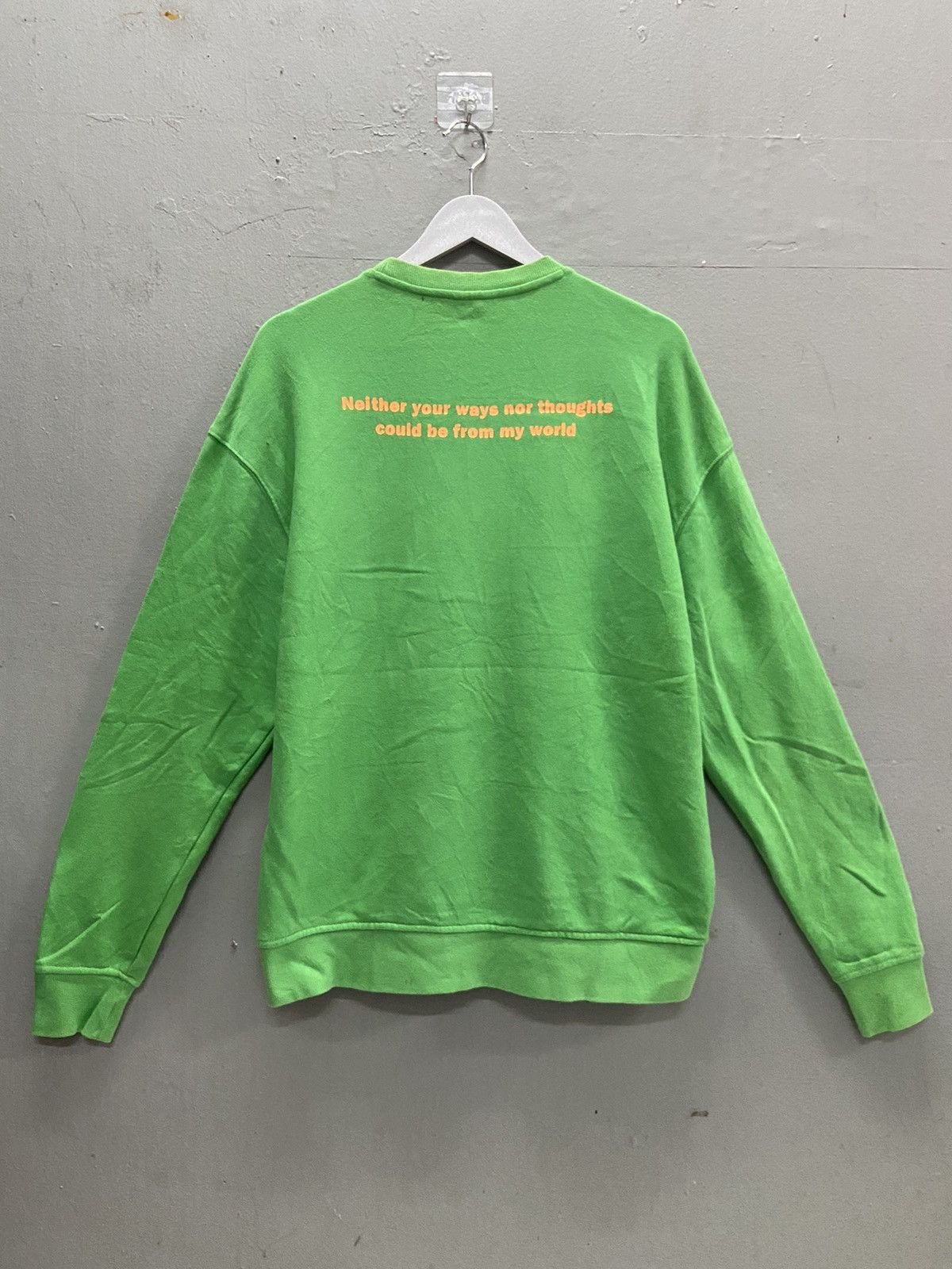 Japanese Brand NERDY STREETWEAR GREEN SWEATSHIRT Size US M / EU 48-50 / 2 - 3 Thumbnail