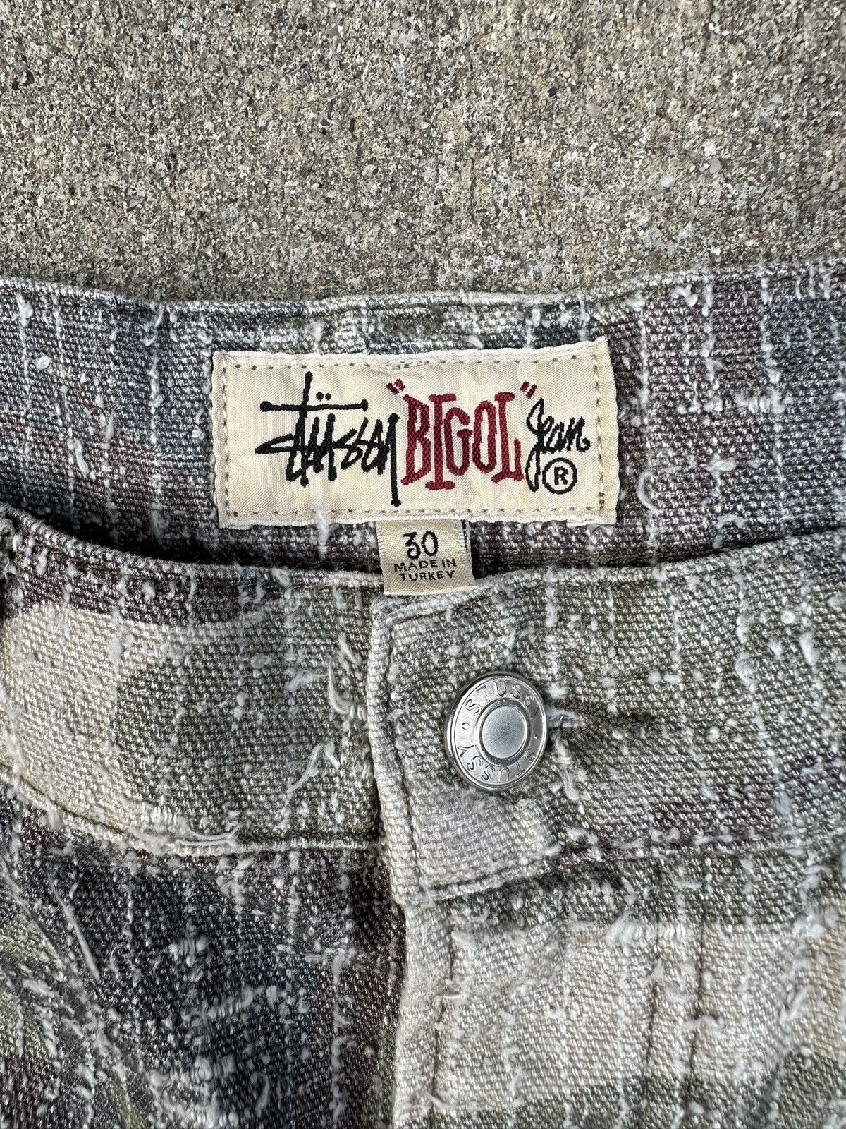 Stussy Stussy big ol’ camo canvas neeplepunch pant Size US 30 / EU 46 - 3 Thumbnail