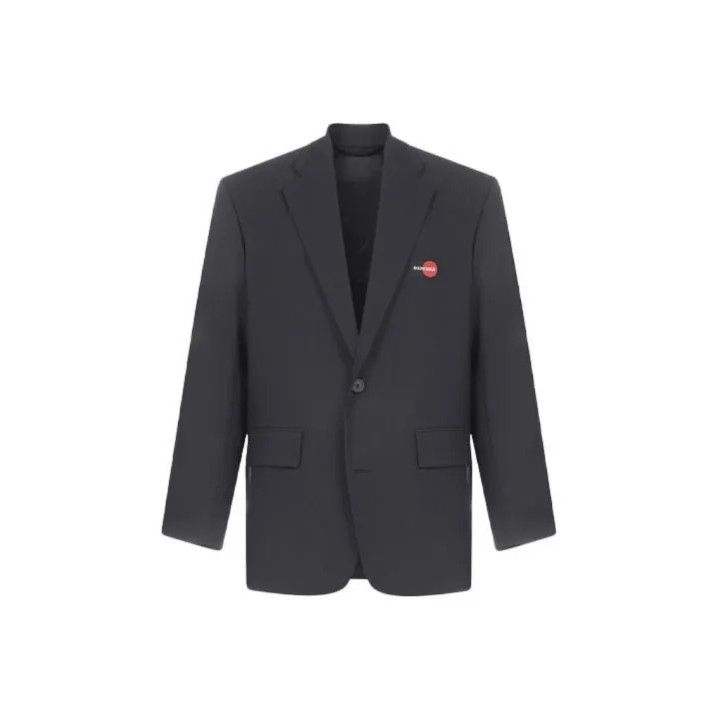 Balenciaga Balenciaga Casual Long Sleeve Black Blazer Size US M / EU 48-50 / 2 - 1 Thumbnail