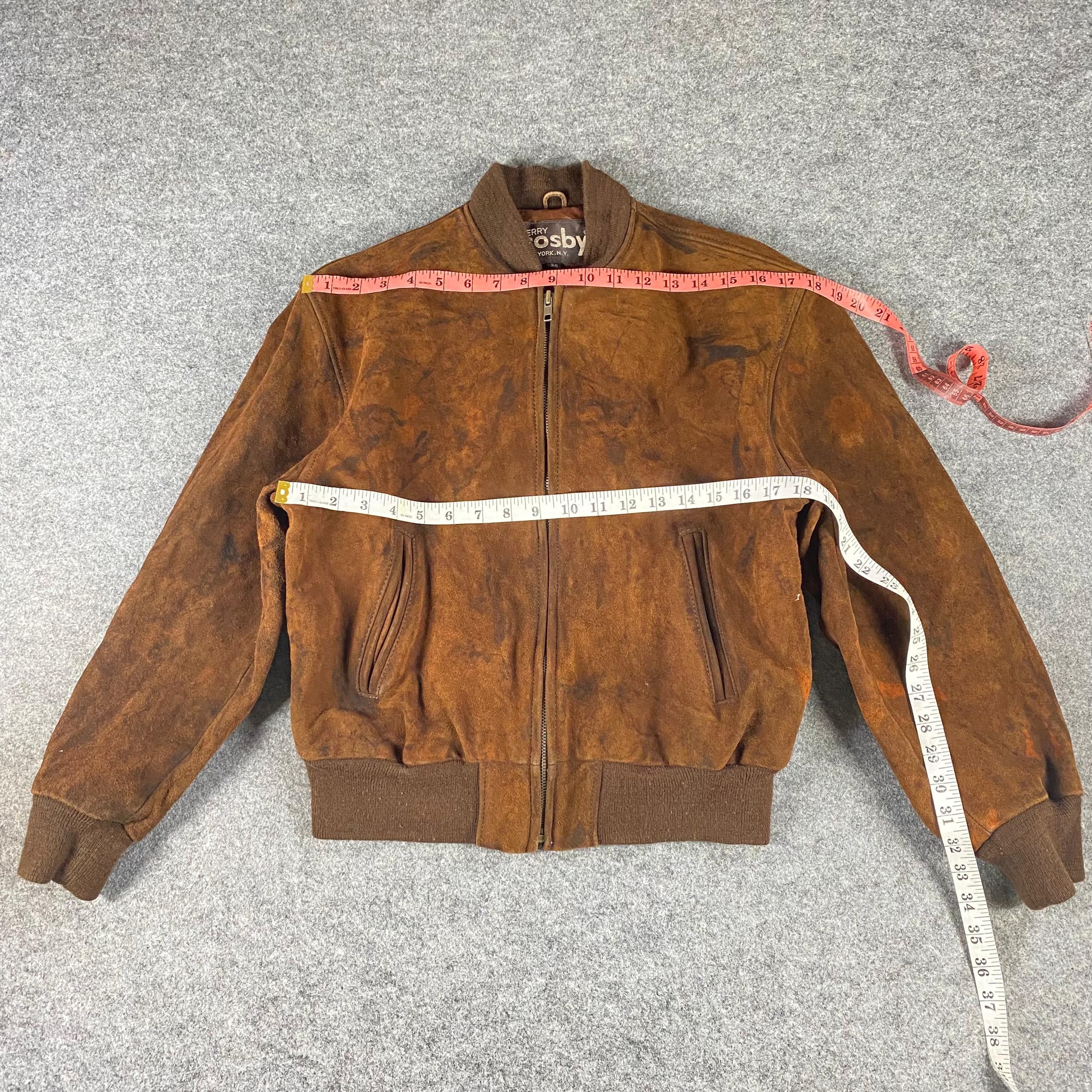 Hysteric Glamour Vintage Cosby Bombers Leather Jacket Size US M / EU 48-50 / 2 - 6 Thumbnail