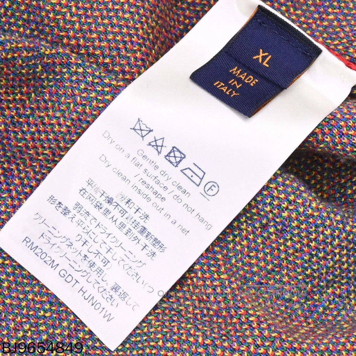 Louis Vuitton louis vuitton gradient long sleeve sweatshirt XL. Size US XL / EU 56 / 4 - 4 Thumbnail