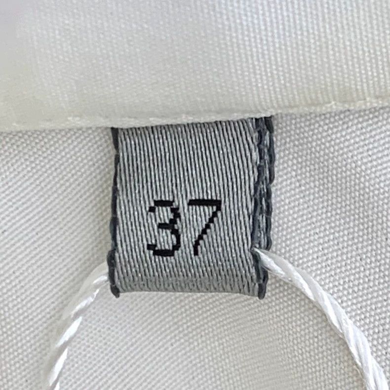 Dior Dior Size 37 White striped stitching lapel long-sleeved sh Size US XS / EU 42 / 0 - 6 Thumbnail
