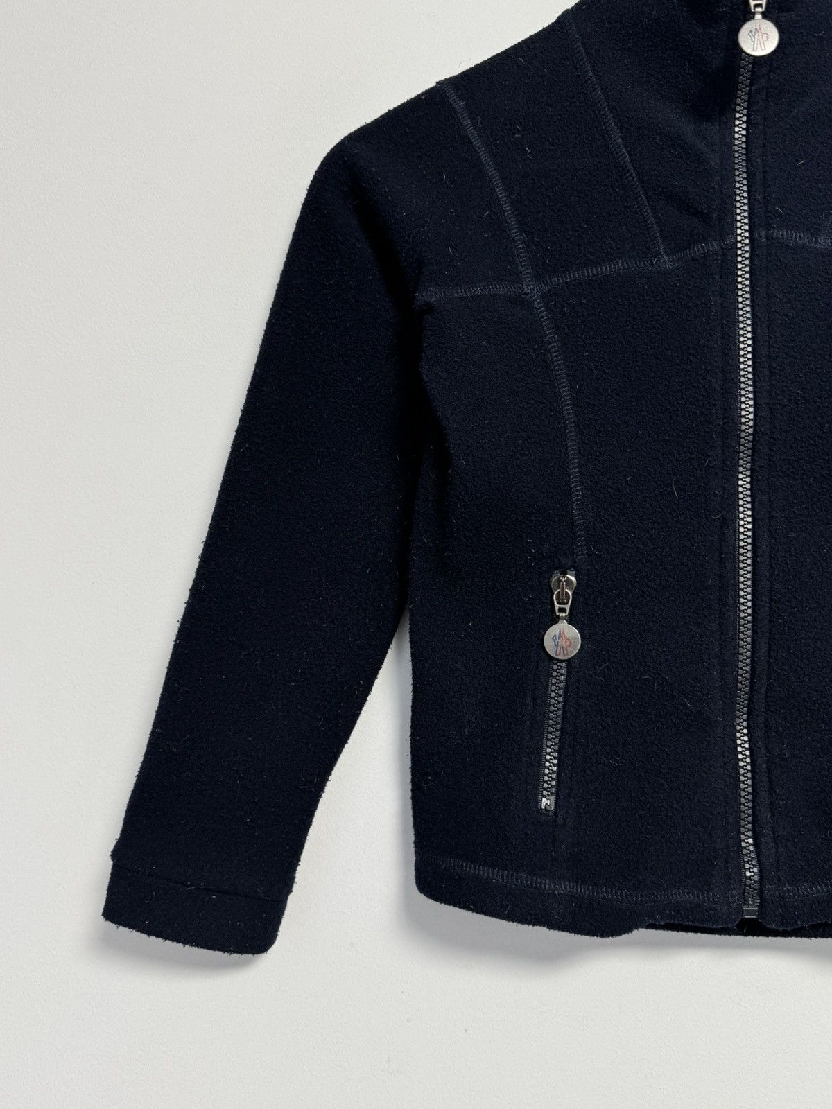 Moncler Moncler Zip Fleece 128 Cm Hoodie Size XXS / US 00 / IT 34 - 4 Thumbnail