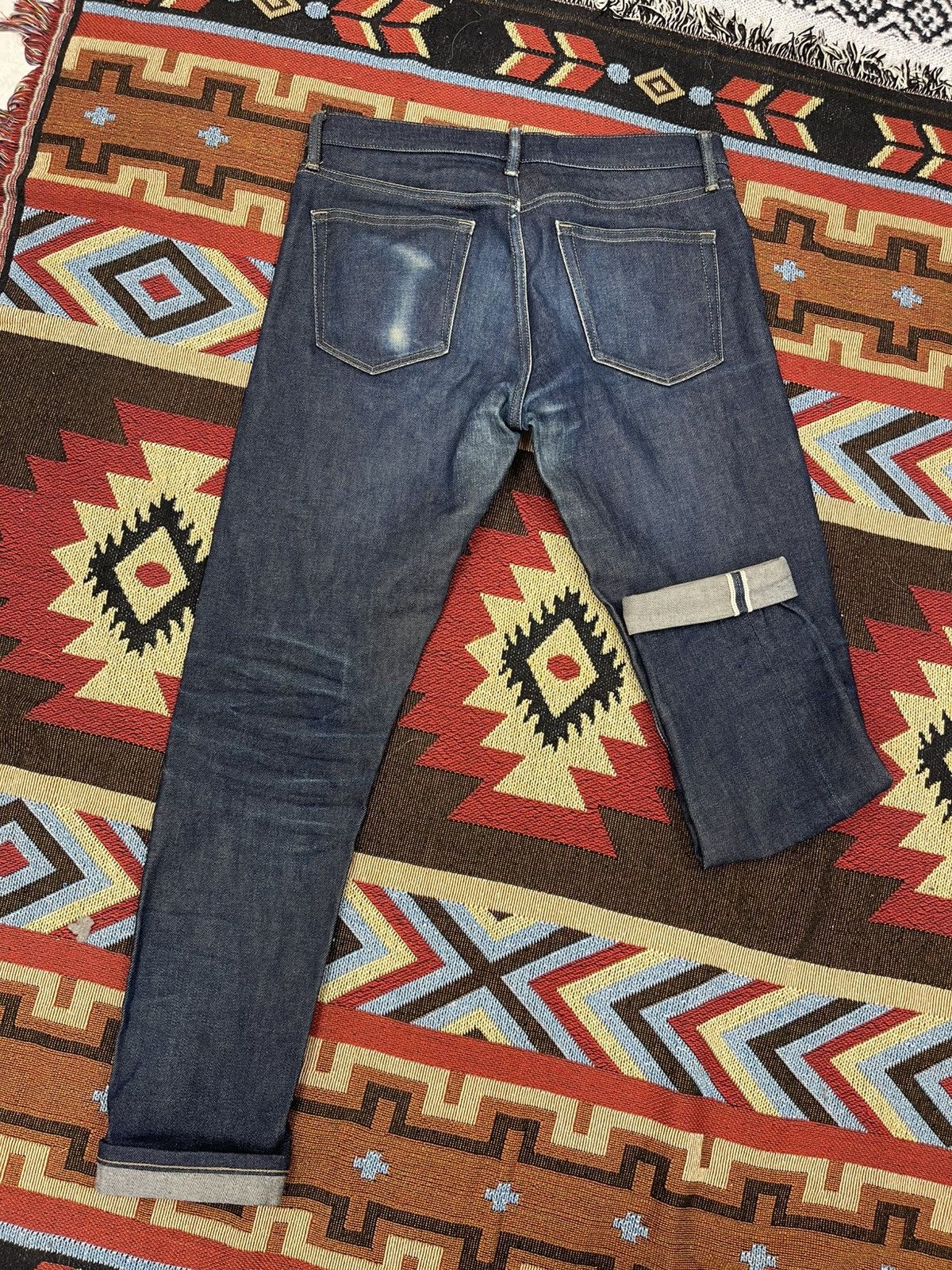 Japanese Brand × Uniqlo × Vintage UNIQLO SELVEDGE JEANS JAPAN Size US 31 - 8 Thumbnail