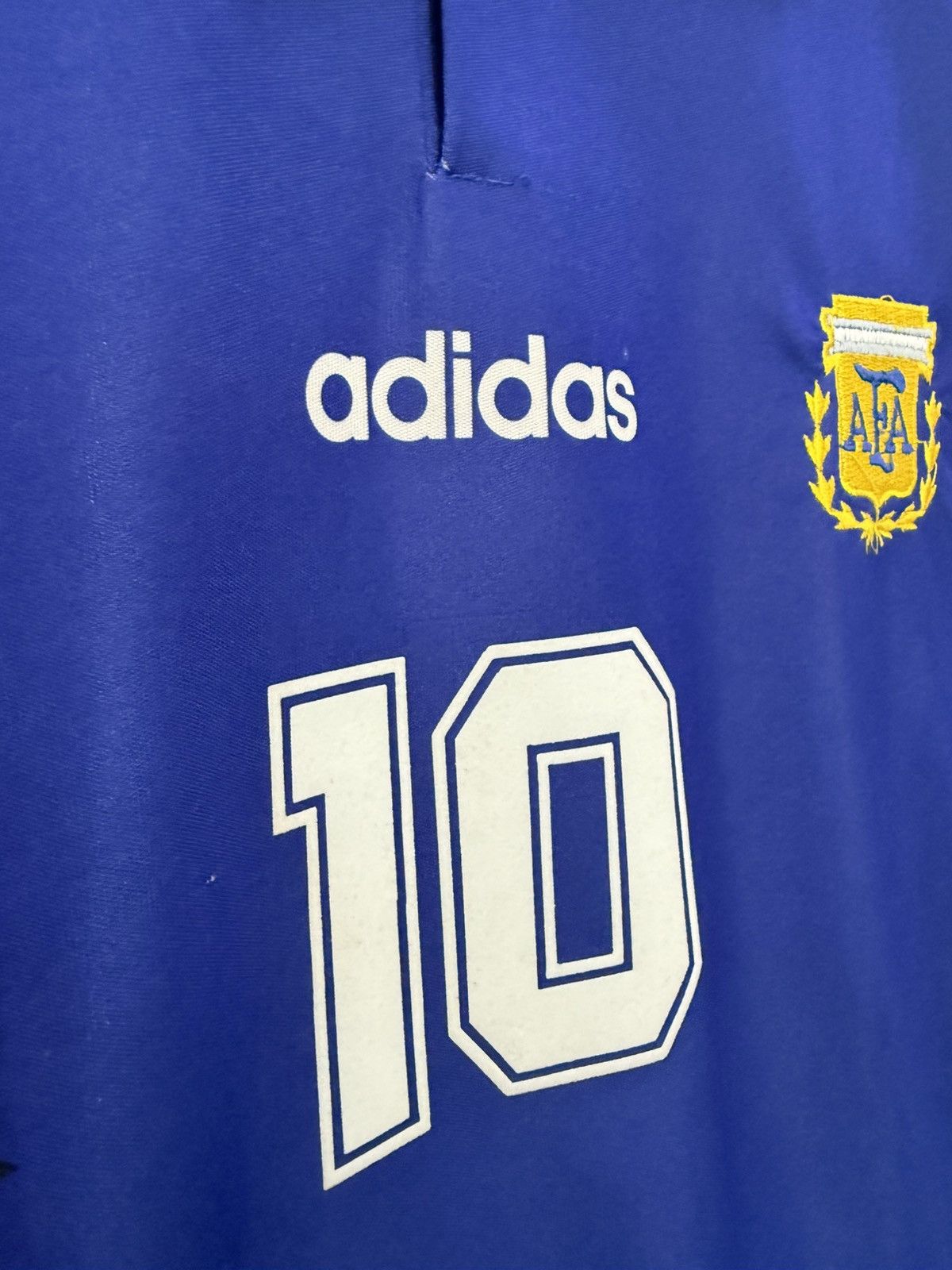 Adidas ❤️‍🔥Private Collection Argentina 94 Away WorldCup USA Rare Size US M / EU 48-50 / 2 - 8 Thumbnail