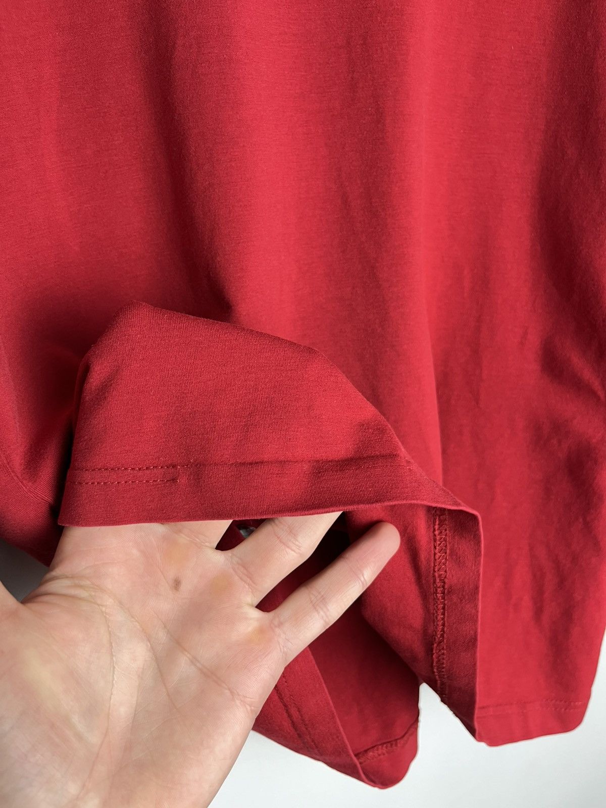 Prada 00’s Prada Sport Red Tab Long Sleeve Tee Size XL / US 12-14 / IT 48-50 - 4 Thumbnail