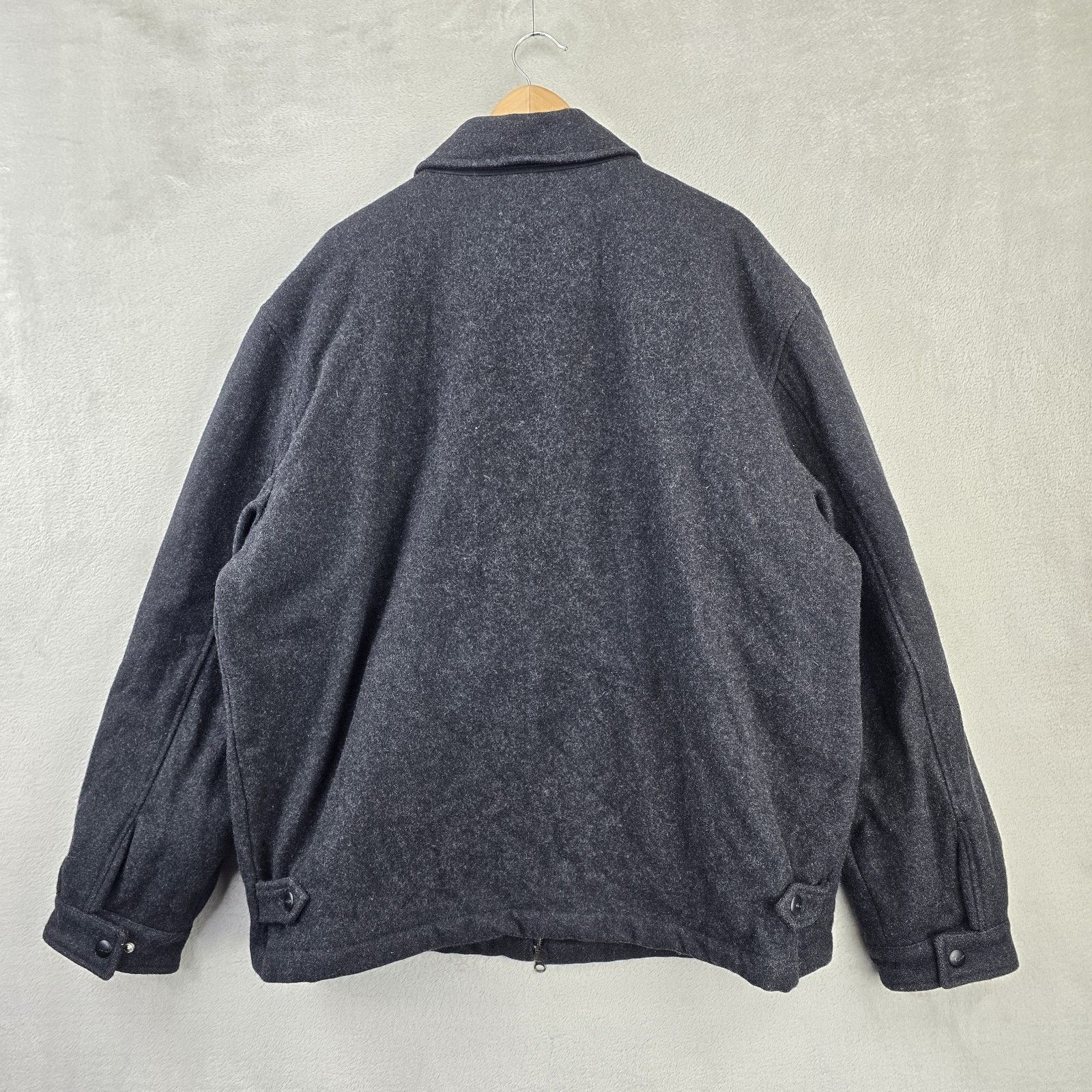 Old Navy Old Navy Jacket Mens XXL Wool Blend Zip-Up Cotton Lining Size US XXL / EU 58 / 5 - 8 Thumbnail