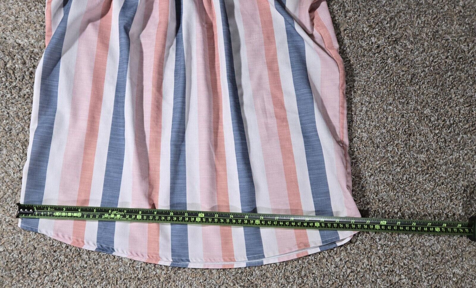 Designer Womens Multi-colored Striped Blouse Size Large Size L / US 10 / IT 46 - 3 Thumbnail