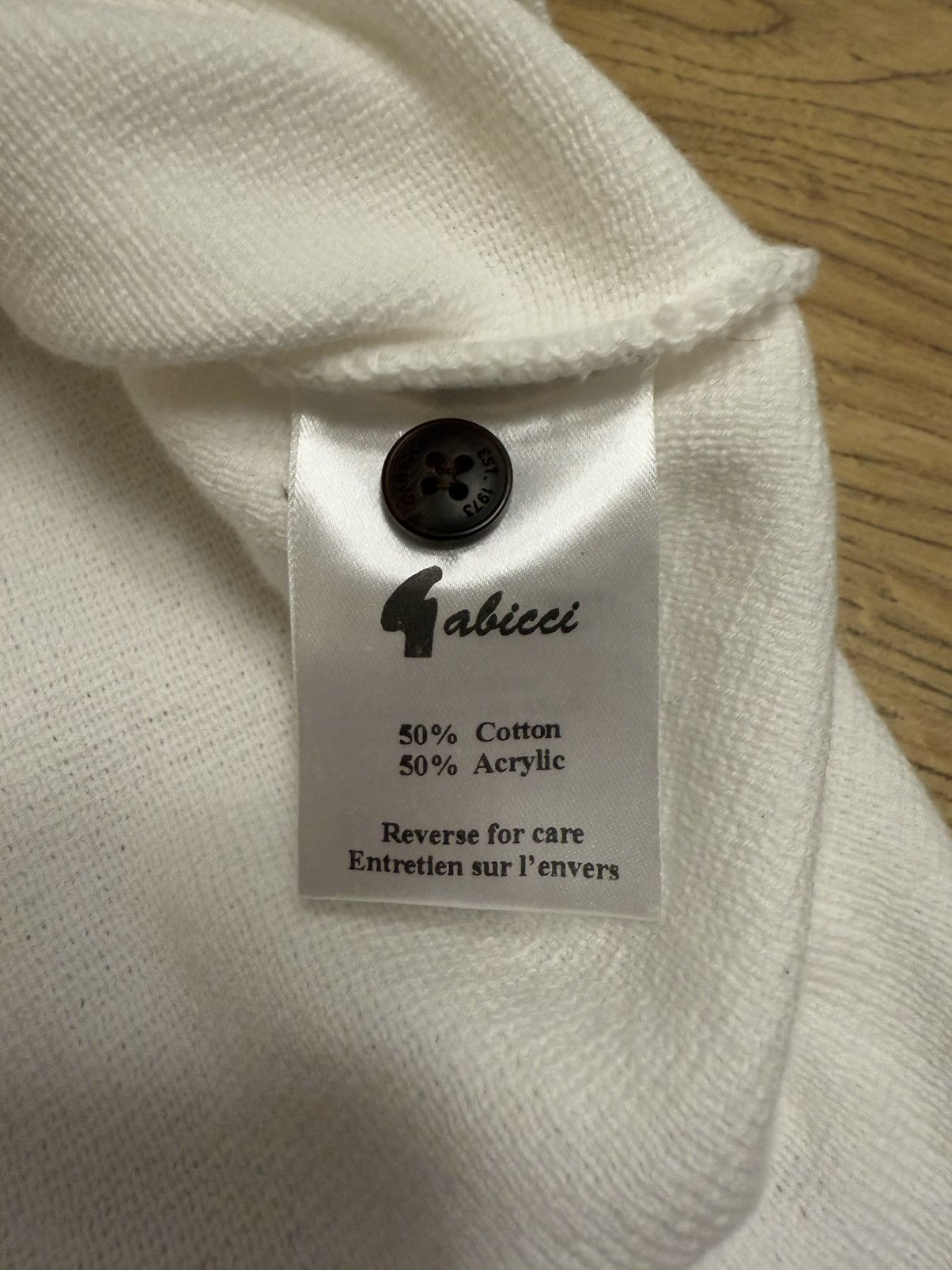 Vintage Gabicci 2XL POLO Size US XXL / EU 58 / 5 - 4 Thumbnail