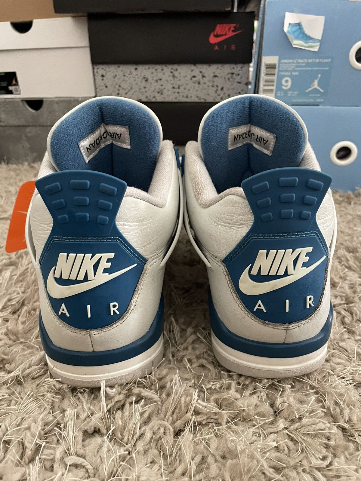 Jordan Brand Jordan 4 Military Blue Size US 8.5 / EU 41-42 - 7 Thumbnail