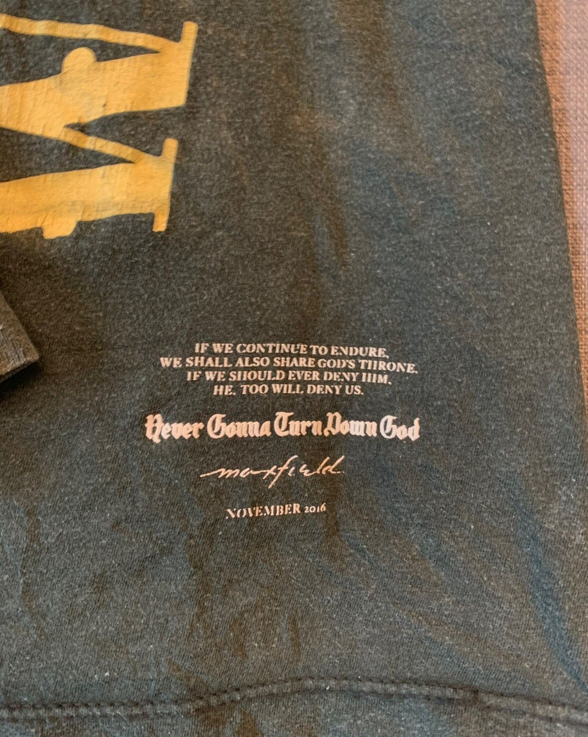Fear of God Nefilim vintage tee Size US L / EU 52-54 / 3 - 4 Thumbnail