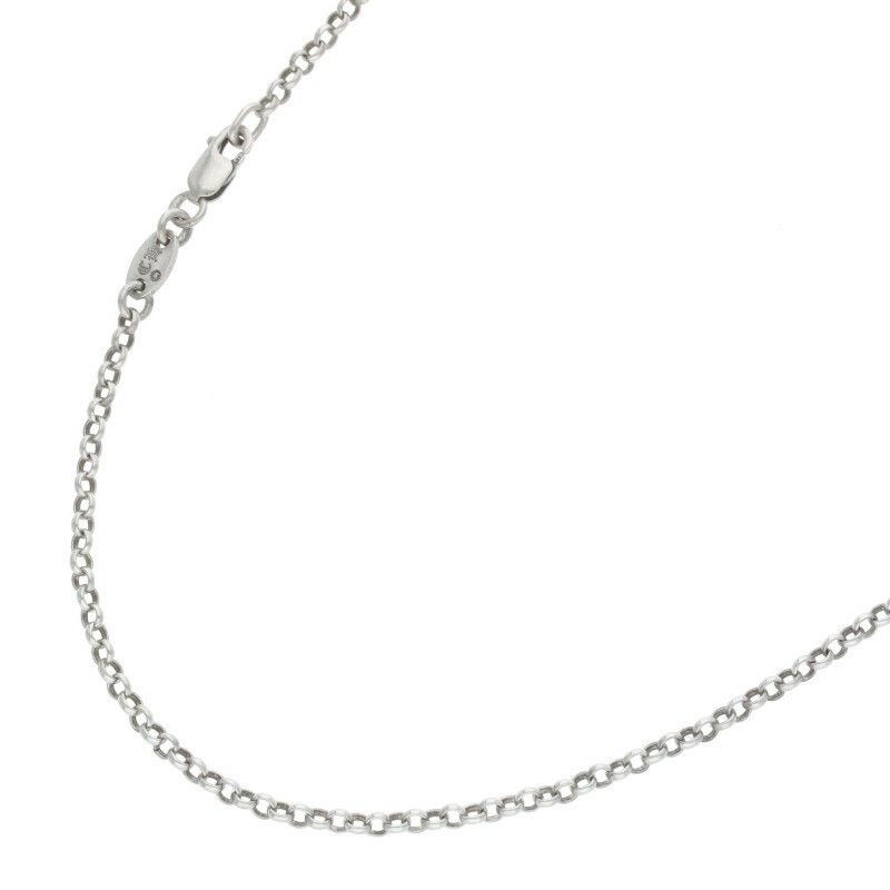 Chrome Hearts R18 Roll Chain Silver Necklace