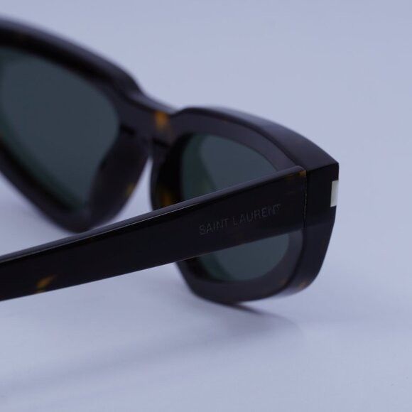 Saint Laurent Paris Saint Laurent SL634 NOVA 002 Sunglasses Dark Havana Cat Eye Size ONE SIZE - 6 Thumbnail