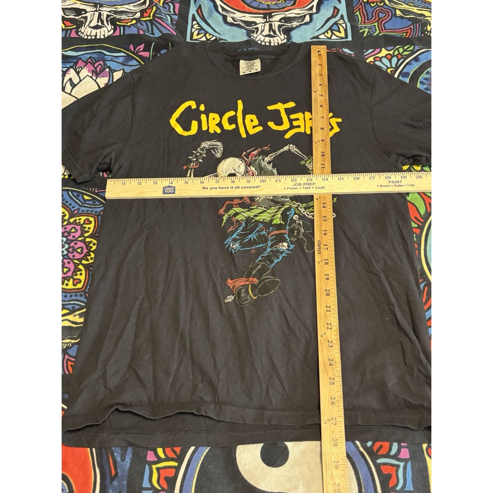 The Unbranded Brand CIRCLE JERKS - SKELETON MOSH MAN 2023 NORTH AMERICAN TOUR Size US XL / EU 56 / 4 - 6 Thumbnail