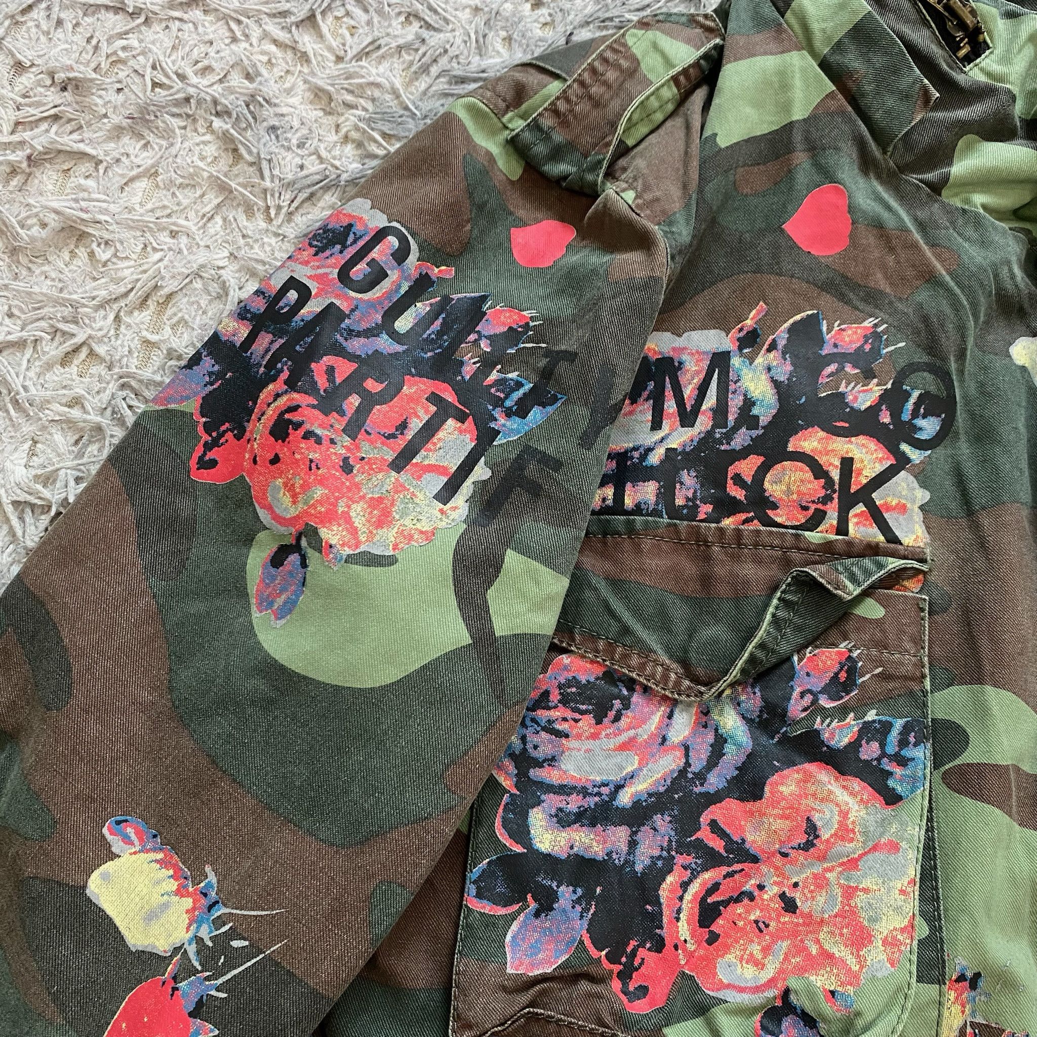 Other Sorority London Camouflage Army Military Streetwear Jacket Size US M / EU 48-50 / 2 - 5 Thumbnail