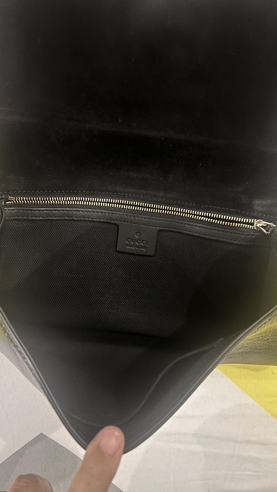Gucci Gucci Soho Patent Leather Clutch Size ONE SIZE - 6 Thumbnail