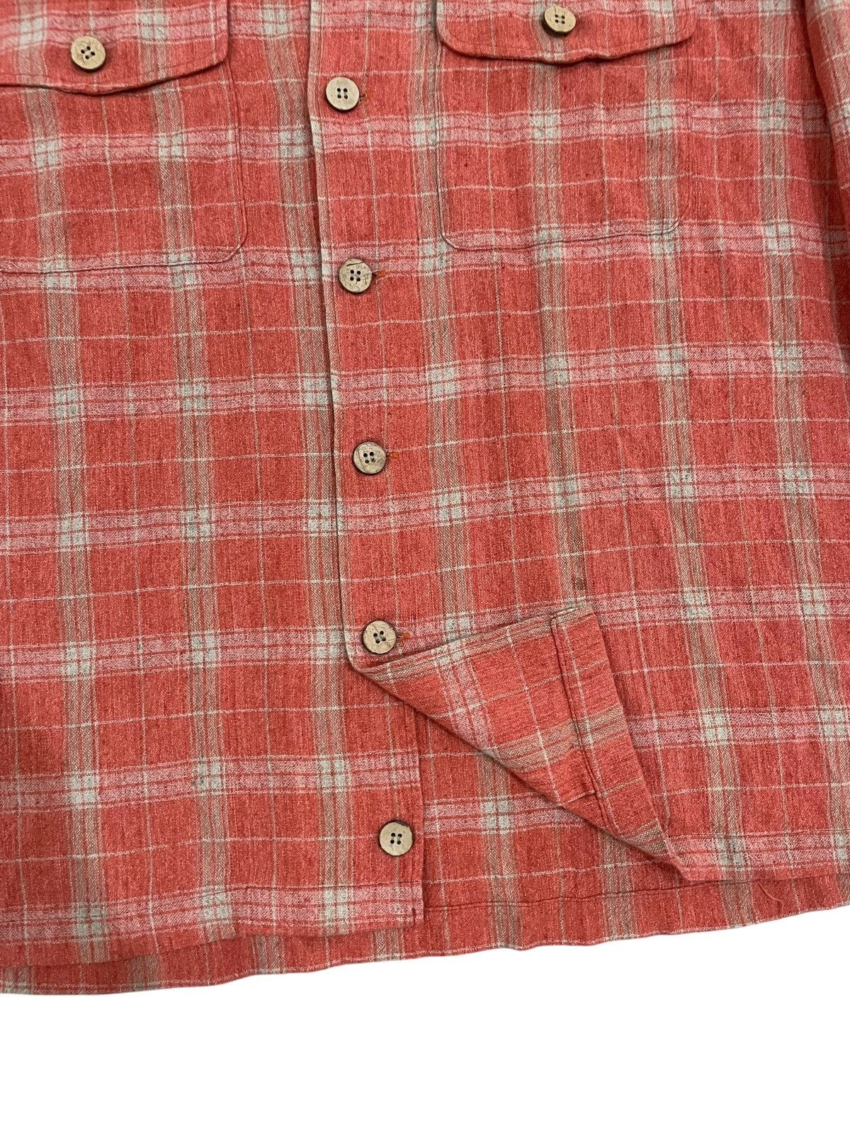 Engineered Garments Vintage Lincoln Loop Collar Flannel Shirt Size US XL / EU 56 / 4 - 4 Thumbnail