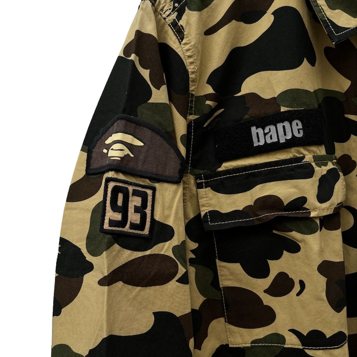 Bape 1ST CAMO MILITARY SHIRT Size US XL / EU 56 / 4 - 5 Thumbnail